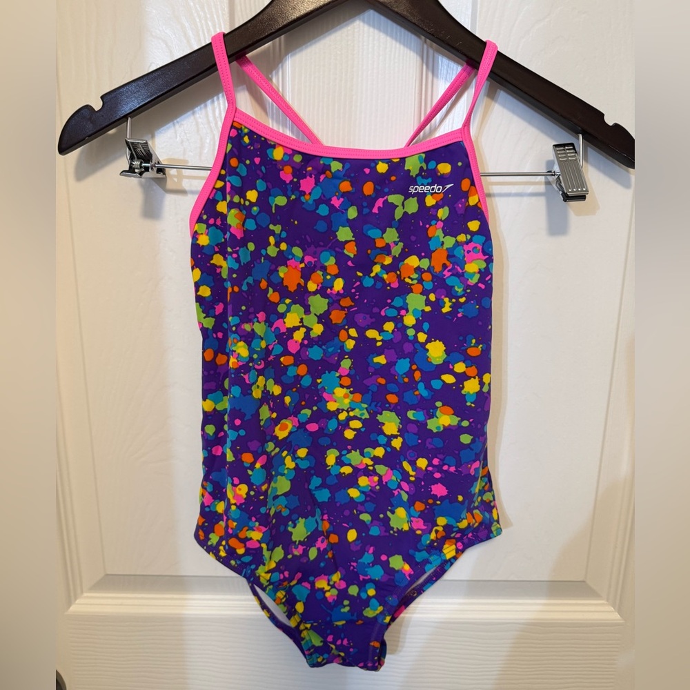 Girls Speedo One Piece Swimsuit